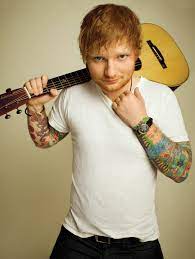 Ed Sheeran mit Gitarre